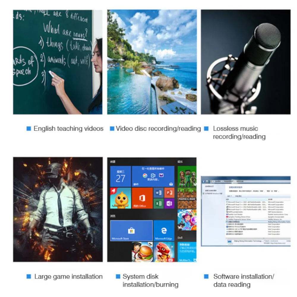 USB 3.0 Type-C 2in1 超薄型外付けRW CDバーナー DVD光学ドライブリーダープレーヤー ポータブルCD-RW DVD-ROM ノートパソコン用