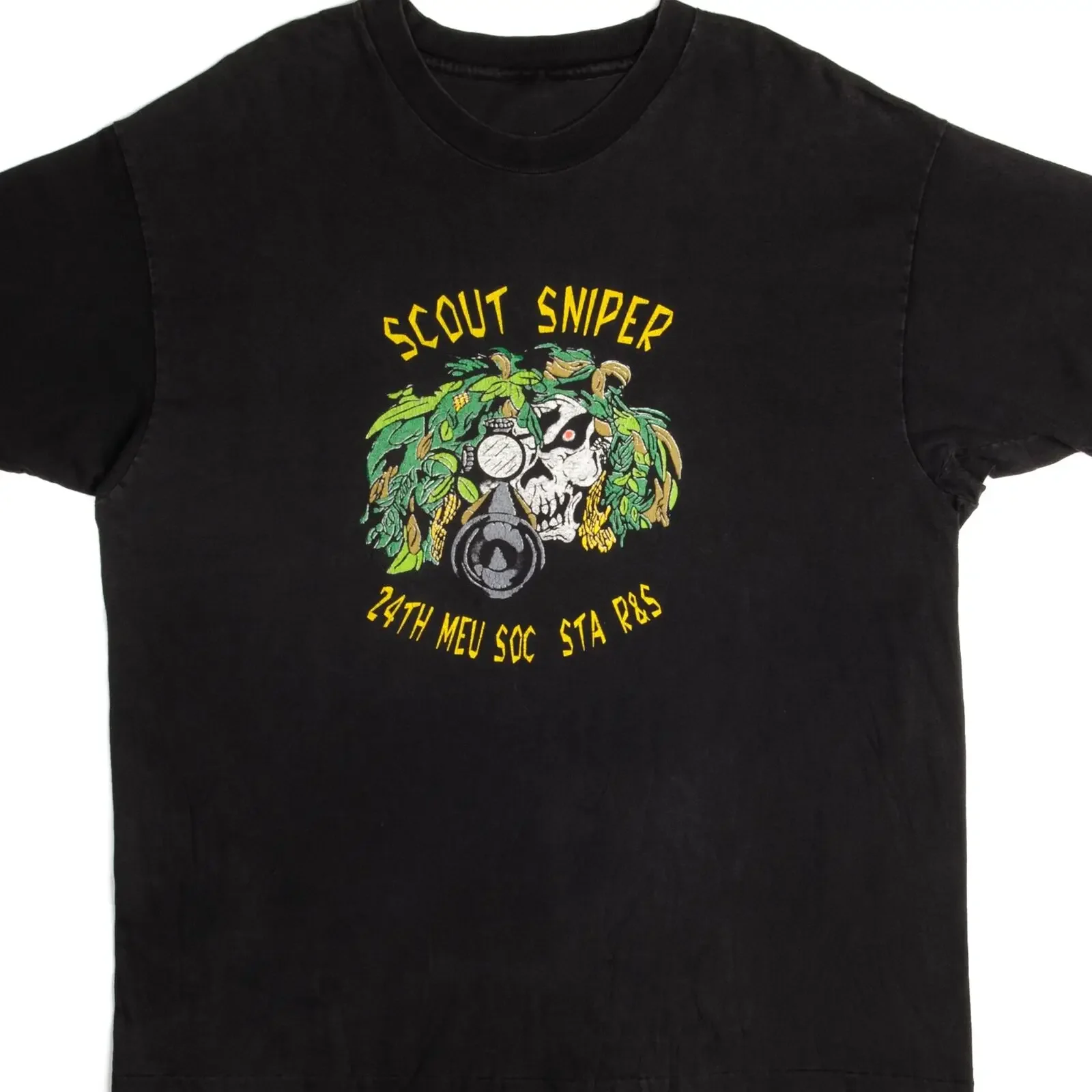 

Vintage 24th MEU SOC STA R&S Scout Sniper T-Shirt 100% Cotton O-Neck Short Sleeve Summer Casual Mens T-shirt Streetwear