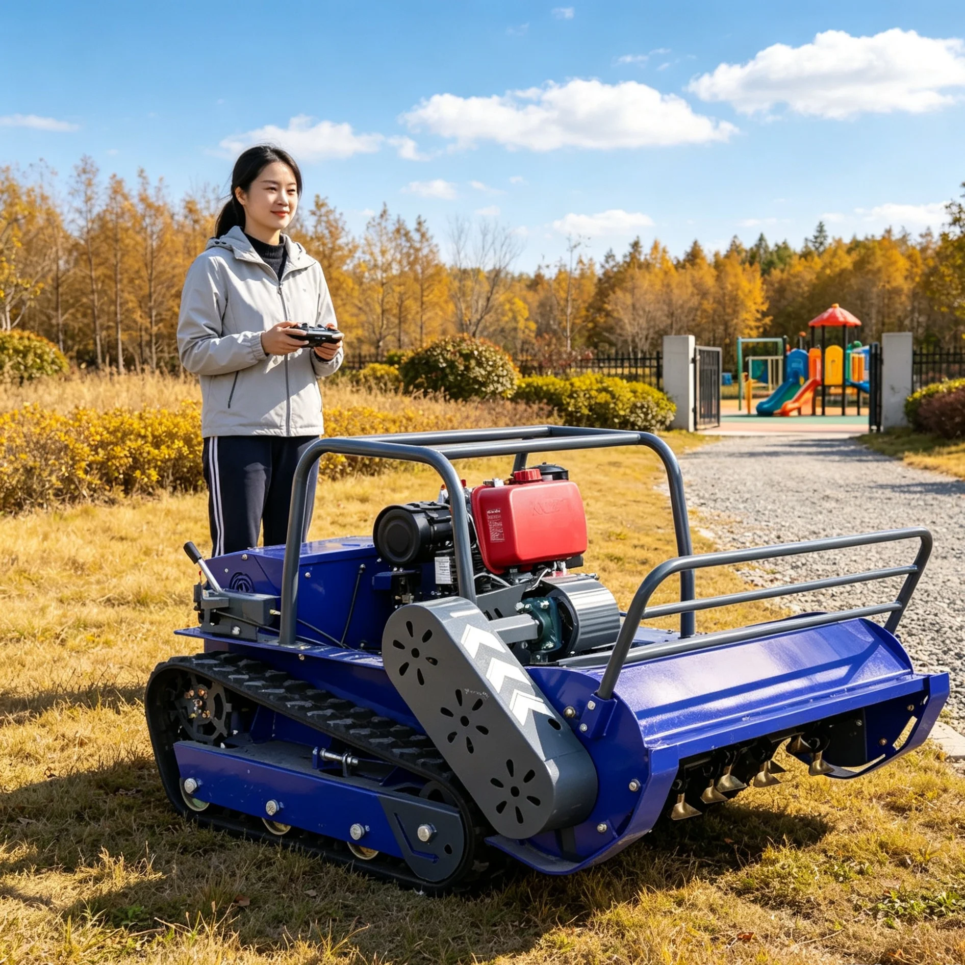 Customized Industrial Hammer Blade Mower, Heavy‑Duty Structure For Long‑Hour Continuous Mowing And Weeding Tasks
