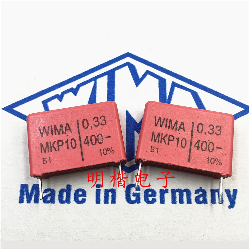 

20pcs/50pcs New German Capacitor WIMA MKP10 400V 0.33UF 330NF 334 Pitch 22.5MM free shipping