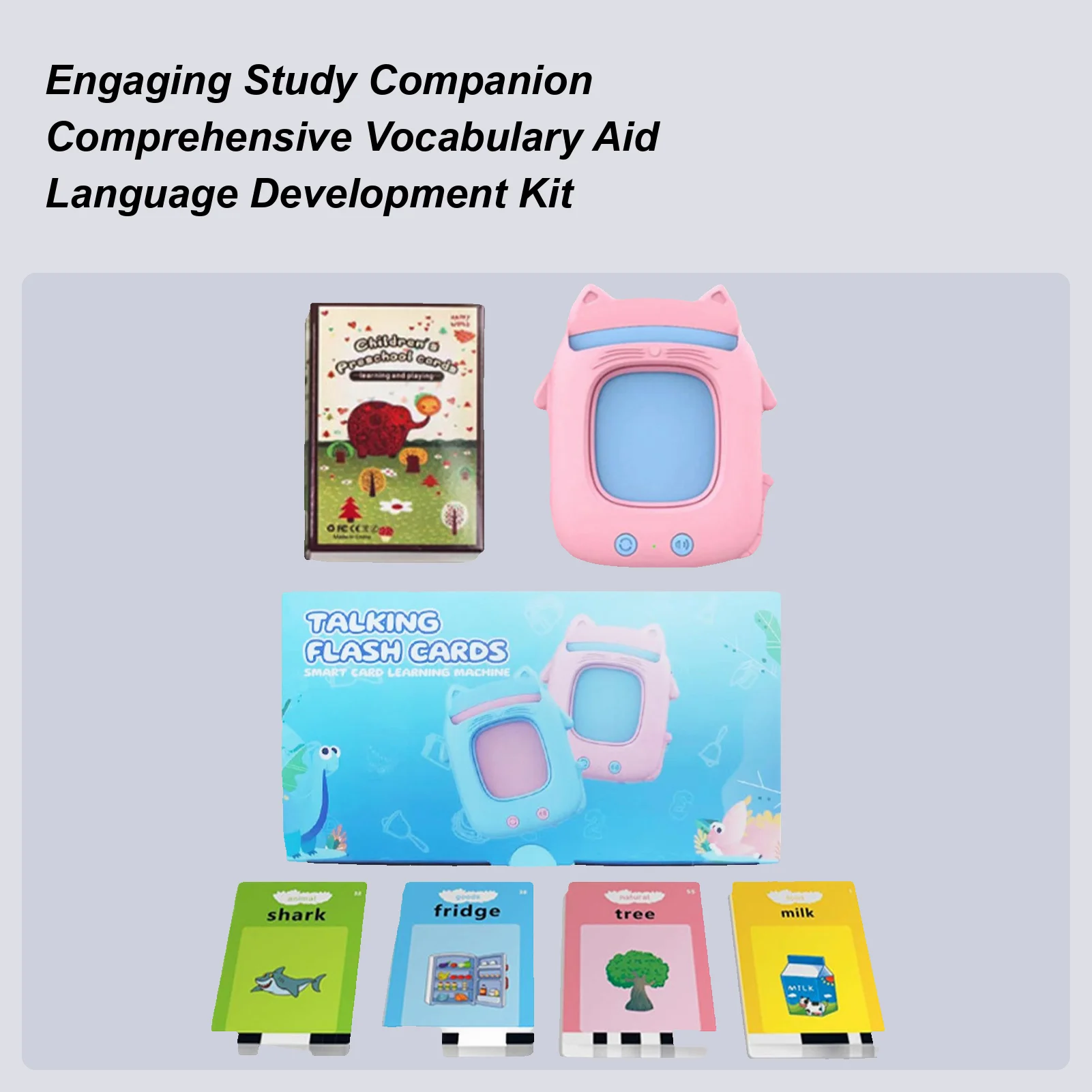 Talking Cards For Toddler Learning Talking Flash Cards With 224 Sight Words Phonics Sensory Games For Children Preschooler