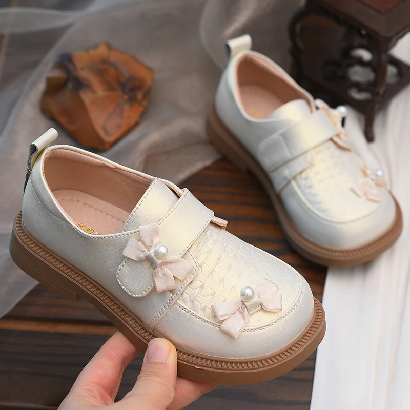 

Girls' shoes, children's genuine leather princess shoes, 2025 Spring and Autumn new style children's shoes, little girls' leathe