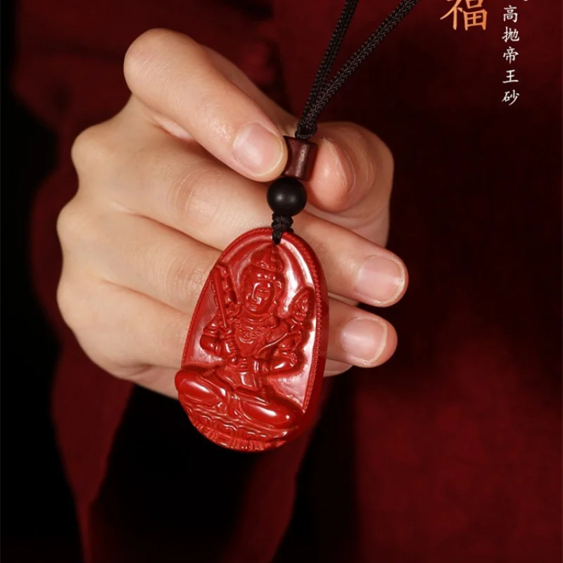 Fidelity Emperor Sandstone Pendant Rabbit Men's and Women's Zodiac Year of Birth Buddha Necklace