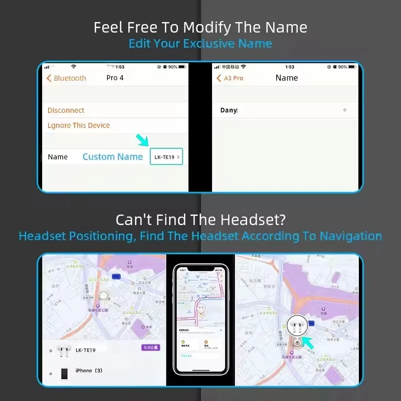 Lenovo For Air Pro5 TWS Earbuds 4