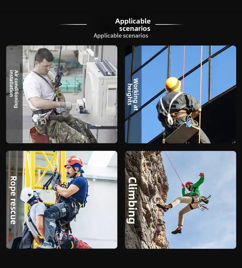 Aluminum Alloy Chest Ascender Rock Climbing Tree Arborist Rappelling Gear Equipment Rope Clamp for 8~13MM Rope for Climbing