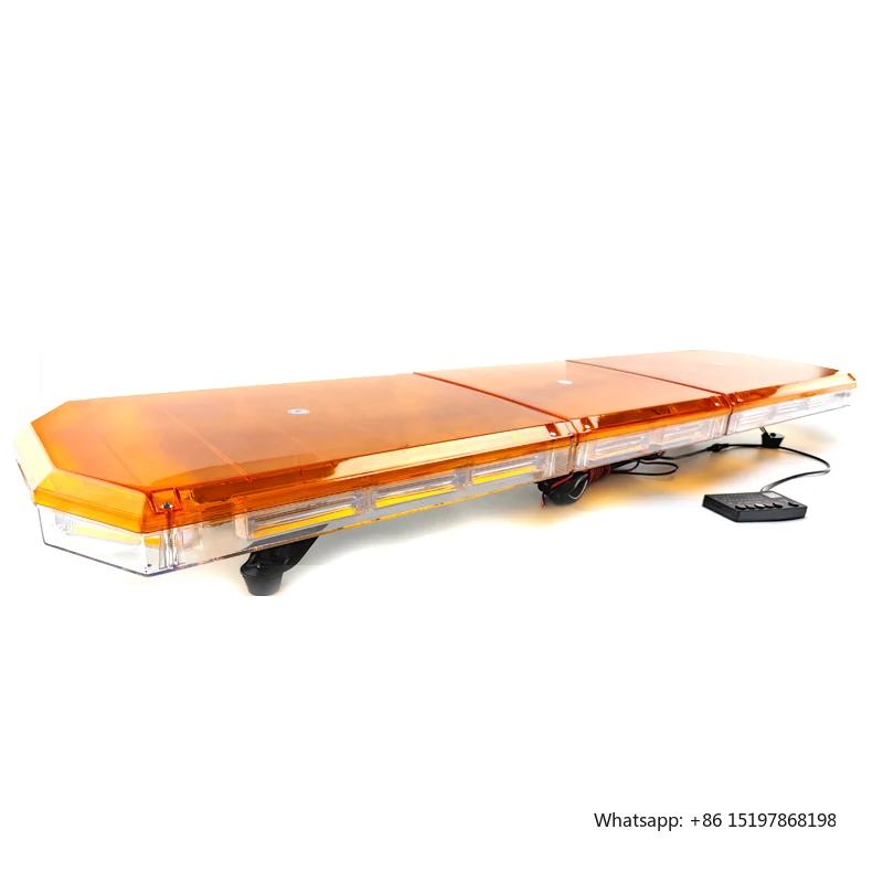 

17 Functions 56 72 88 LED 60 90 120cm Magnet Mounting Bracket Car Flash Ambulance STROBE Emergency Warning LED COB LIGHT BAR