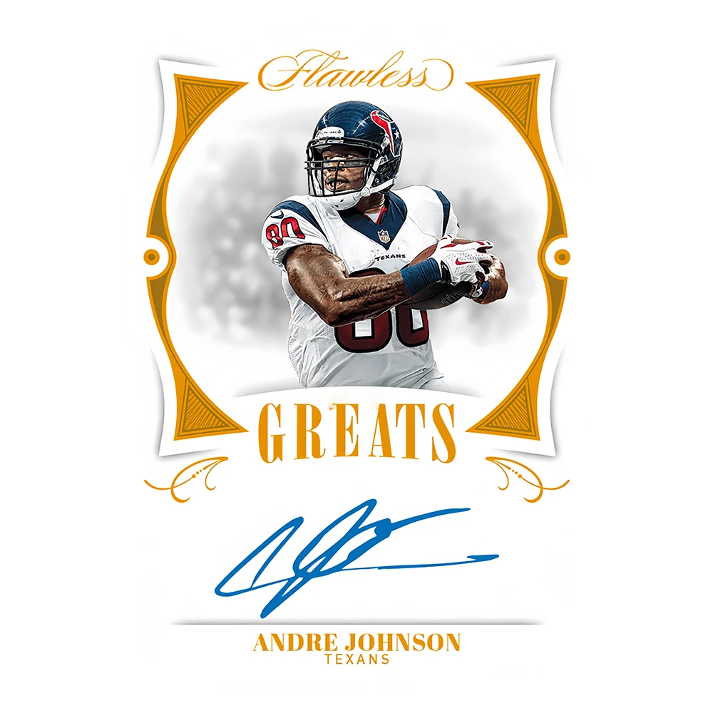 PANINI DIY 홈메이드 5개/세트 축구 2020 CHARLES WOODSON BRIAN URLACHER ANDRE JOHNSON 시그니처 오블리크 레이저 컬렉션 카드