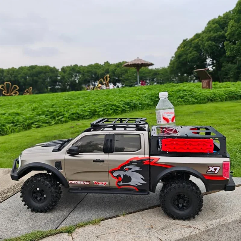 CROSSRC EMO X7 Big Wolf Wild Bear 1:8 Scale Brushless 4WD Dual Speed Differential Lock Off Road Climbing Remote Control Truck