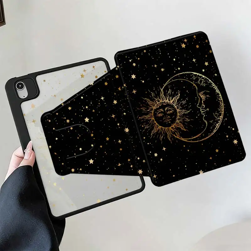 

Tri-fold Funda For Samsung Tab S7 S8 S9 S11 11 Tab S6 Lite 10.4 inch Tab A9 8.7" Plus 11" A8 Samsung S10 S9 12.4 inch