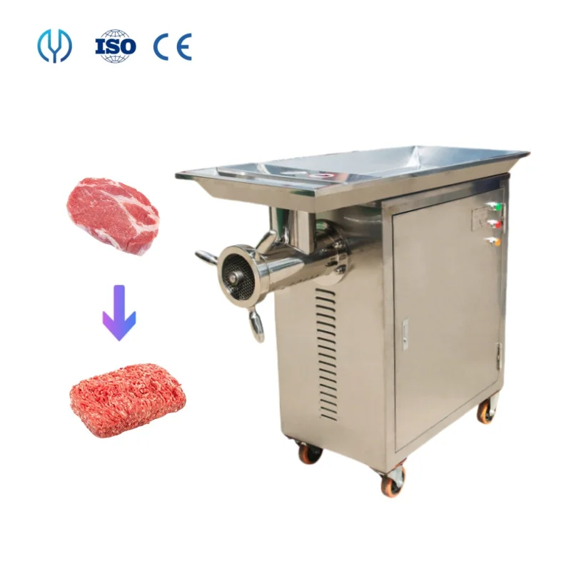 

Commercial 32/42/52 Large Electric Fish Meat Chicken Bone Grinder Large Fresh Meat Grinder Frozen Meat Chopping Machine