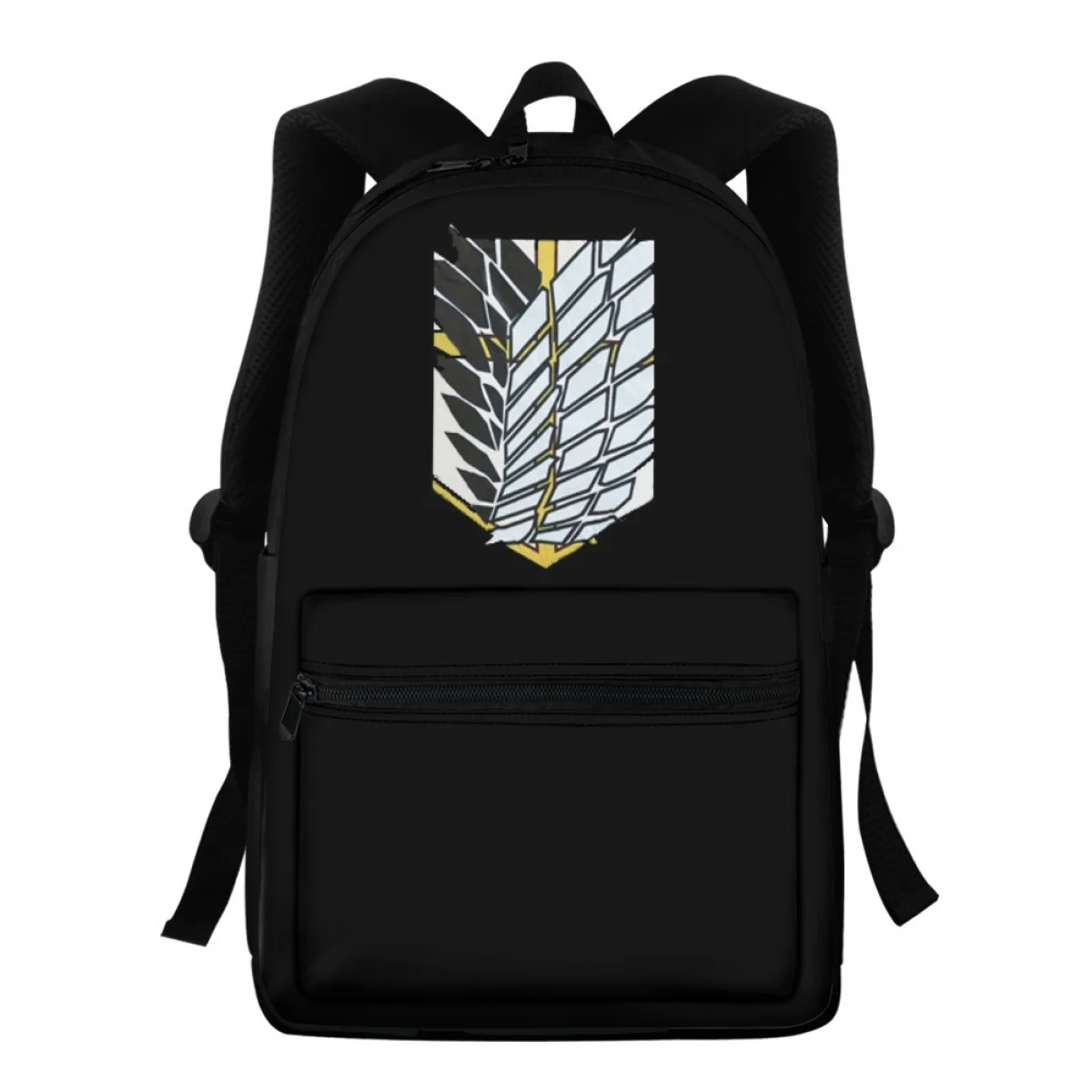 

FORUDESIGNS Anime Students Backpacks Zipper Attack On Titan Cloak Schoolbags Multi Pocket Back Pack Pop Travel Rucksack