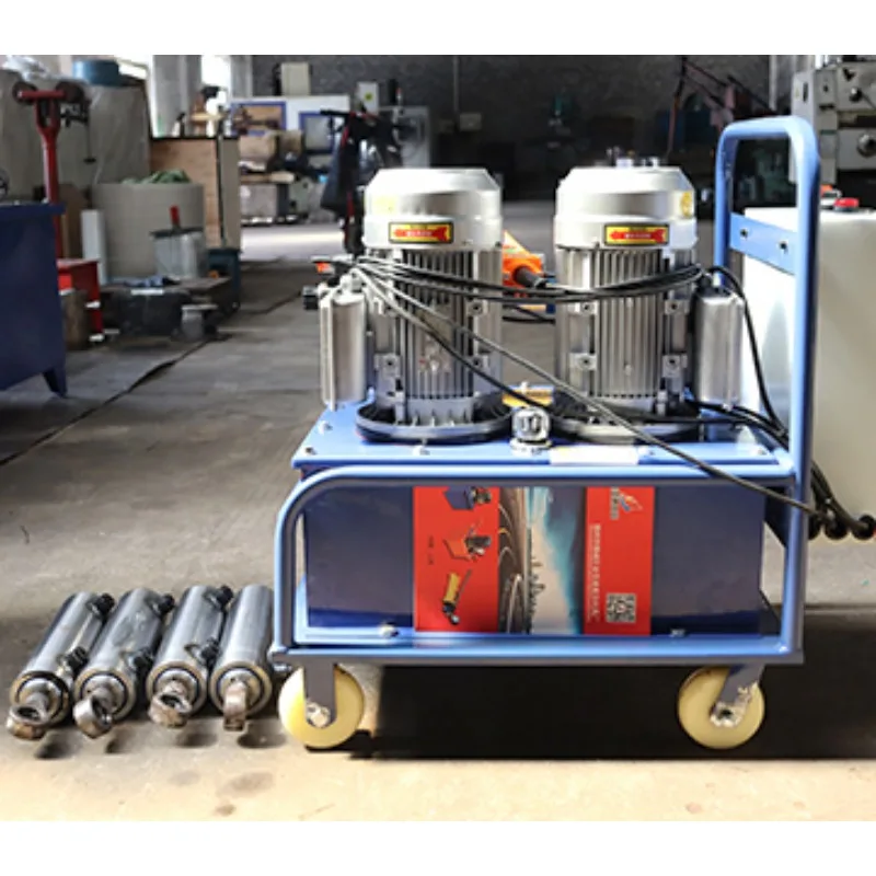 220V hydraulic system assembly 1.5KW large flow dual circuit hydraulic oil pump