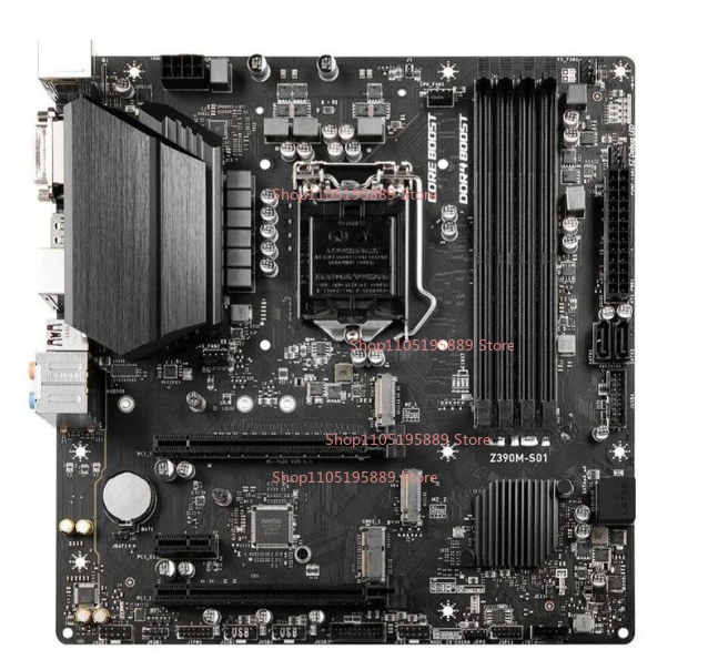 

Материнская плата MSI Z390 PLUS для настольных ПК, LGA1151, для процессоров Intel Core последнего поколения