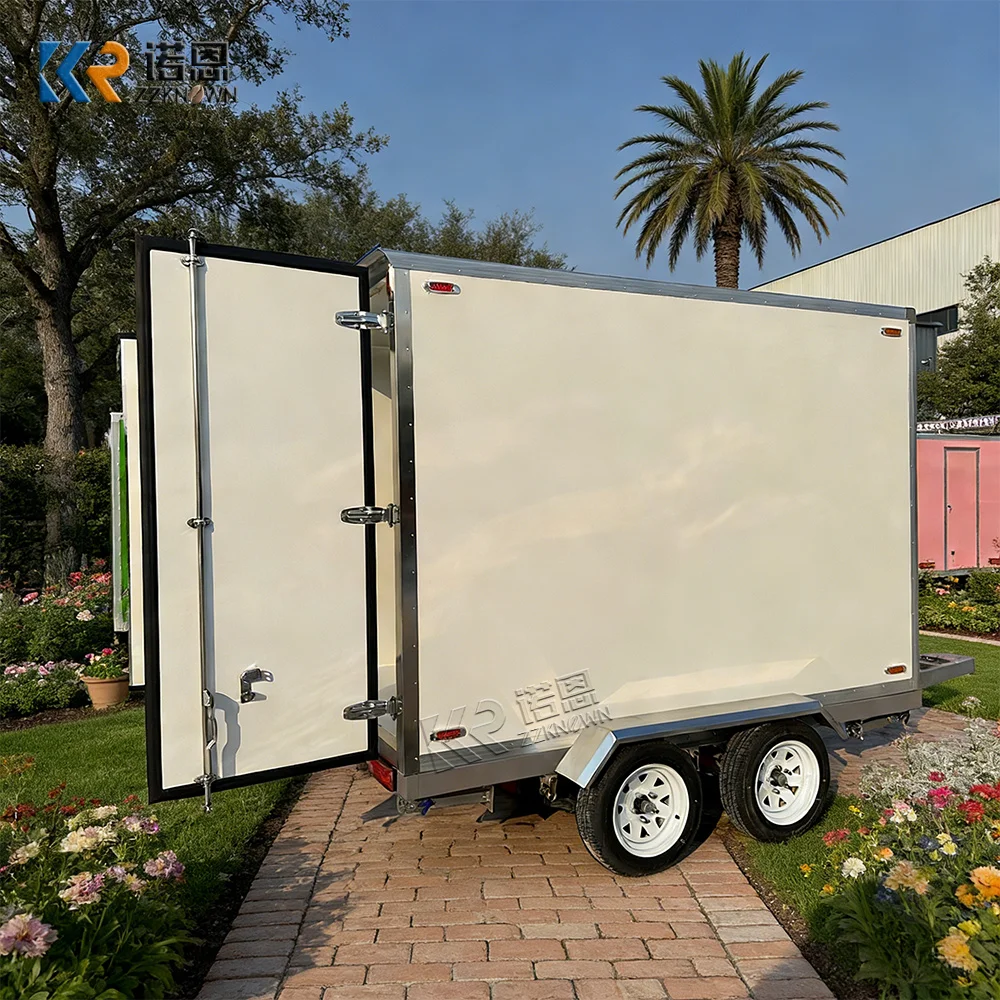 Walk in Cold Room Manual New Diesel Box Food Truck Freezer Refrigerated Semi-Trailer