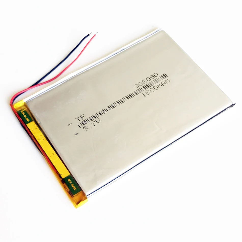 3.7V 1800mAh litowo-polimerowa Lipo akumulator do E-booków Power Bank 7 \