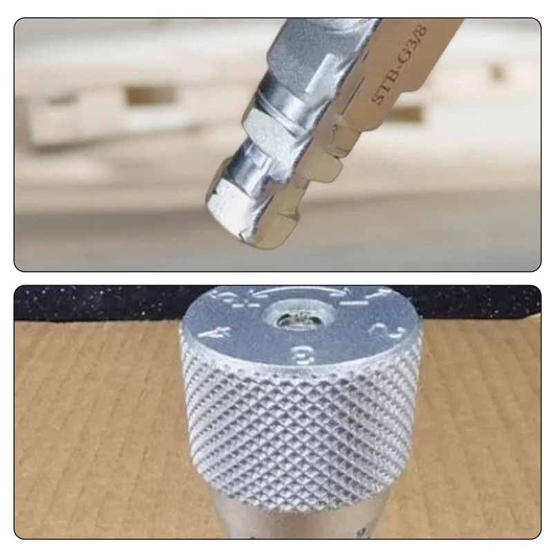 BYBS-STB-G3/8 Flow Control Bidirectionele Hydraulische Restrictor Klep Met L08 Connector 1PC