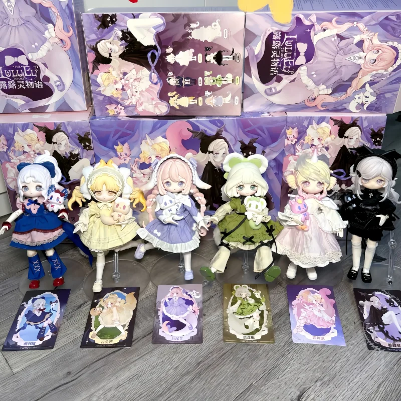 

2025 Genuine Lulu Spirit Story Series 12 Point Bjd Movable Doll Blind Box Ornament Toy Doll Mysterious Box Girl Birthday Gift