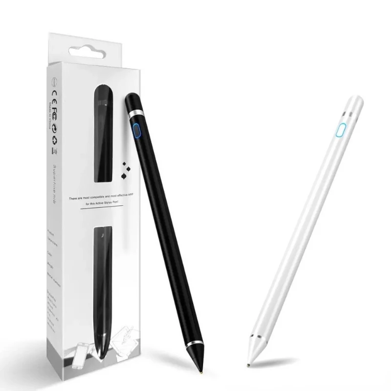 Stylus Pen For Apple Pencil Styluses Compatible for iPad 2/3/4/5/6/7/8 Generation Pro 9.7/10.5/11/12.9 Air 1/2/3/4 Mini 1/2/3/4