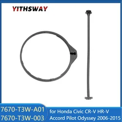 Car Fuel Inner Tank Cap Cover Cable Band Rope Gas Line Ring for Honda Civic CR-V HR-V Accord Pilot Odyssey 2006-2015 Accessories