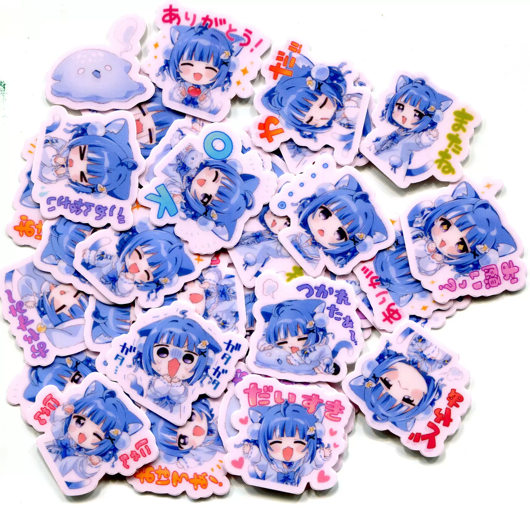 40pcs/pack Roa Kurageu 2-3cm waterproof diy sticker
