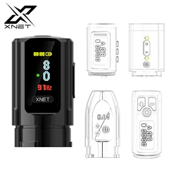 XNET Wireless Tattoo Power Supply Extra Battery For Titan 2024 Vipera Bestia Void Vane OLED Displays 4V-12V For Tattoo Machine