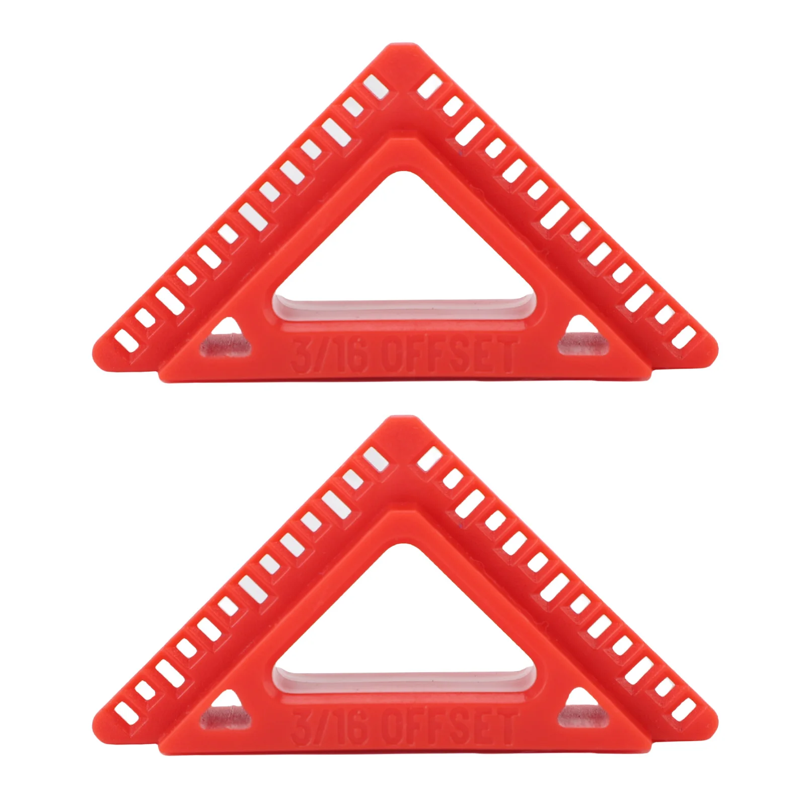 2PCS Door and Window Casing Reveal Gage Tools 3/16 1/4 Inch Plastic Trim Reveal Marking Tool for Woodworking