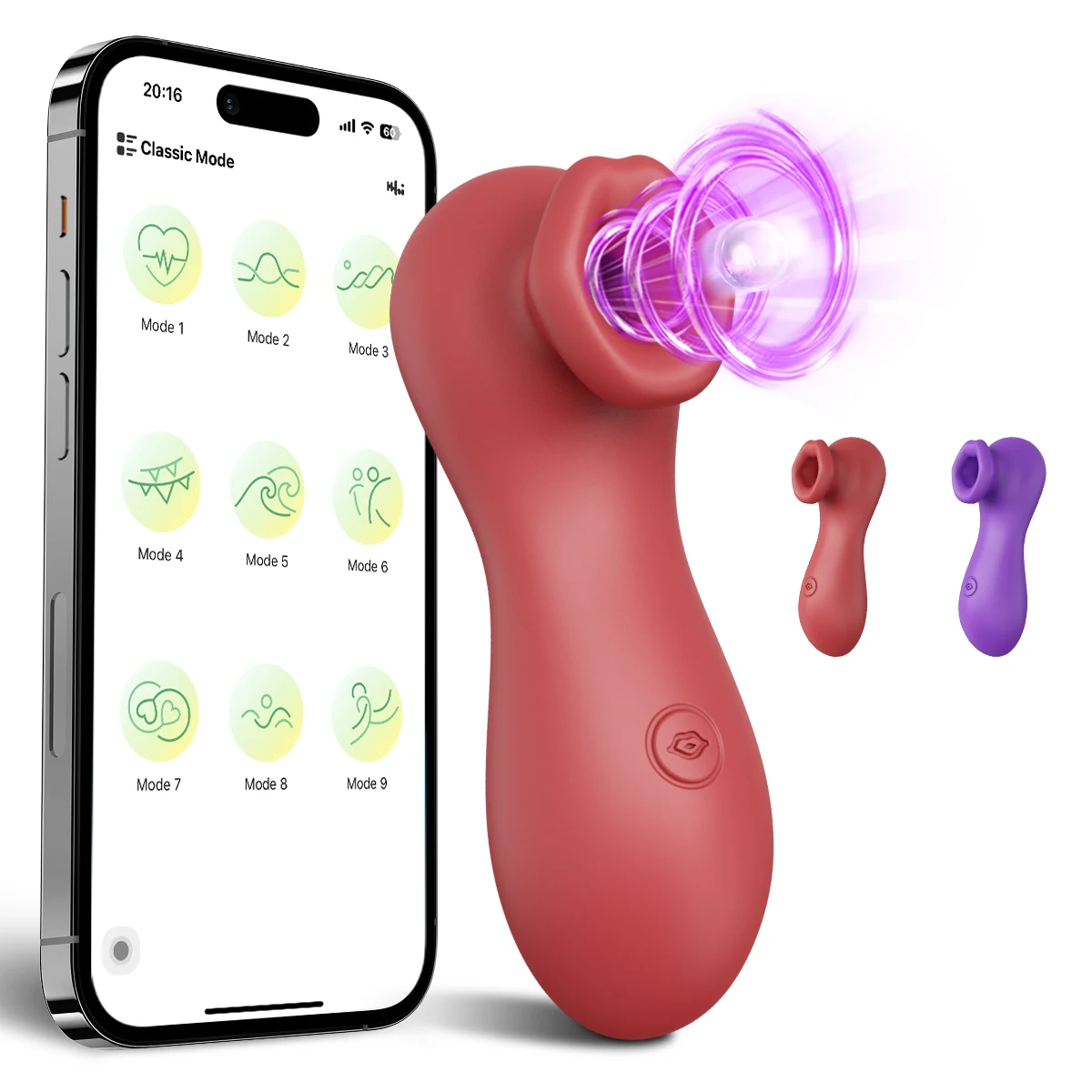 Powerful Sucking Vibrator Dildo Sex Toys for Women Adult 9 Sucking Rose-Vibrators Vacuum Clit Stimulator Female Masturbation 18+