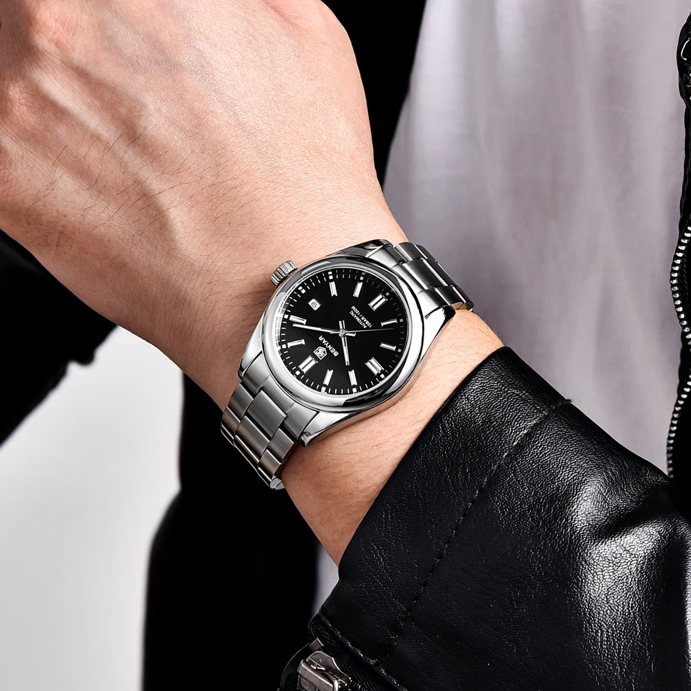 BENYAR Jam Tangan Pria Baru 2025 Jam Tangan Otomatis untuk Pria Jam Tangan Mekanis Jam Tangan Mewah Atas Jam Tangan Cermin Safir Pria Kedap Air