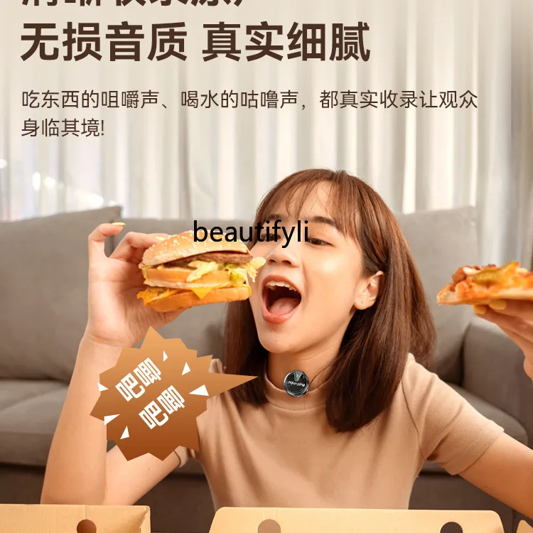 Mikrofon radiowy z klipsem na obrożę mikrofonu bezprzewodowego