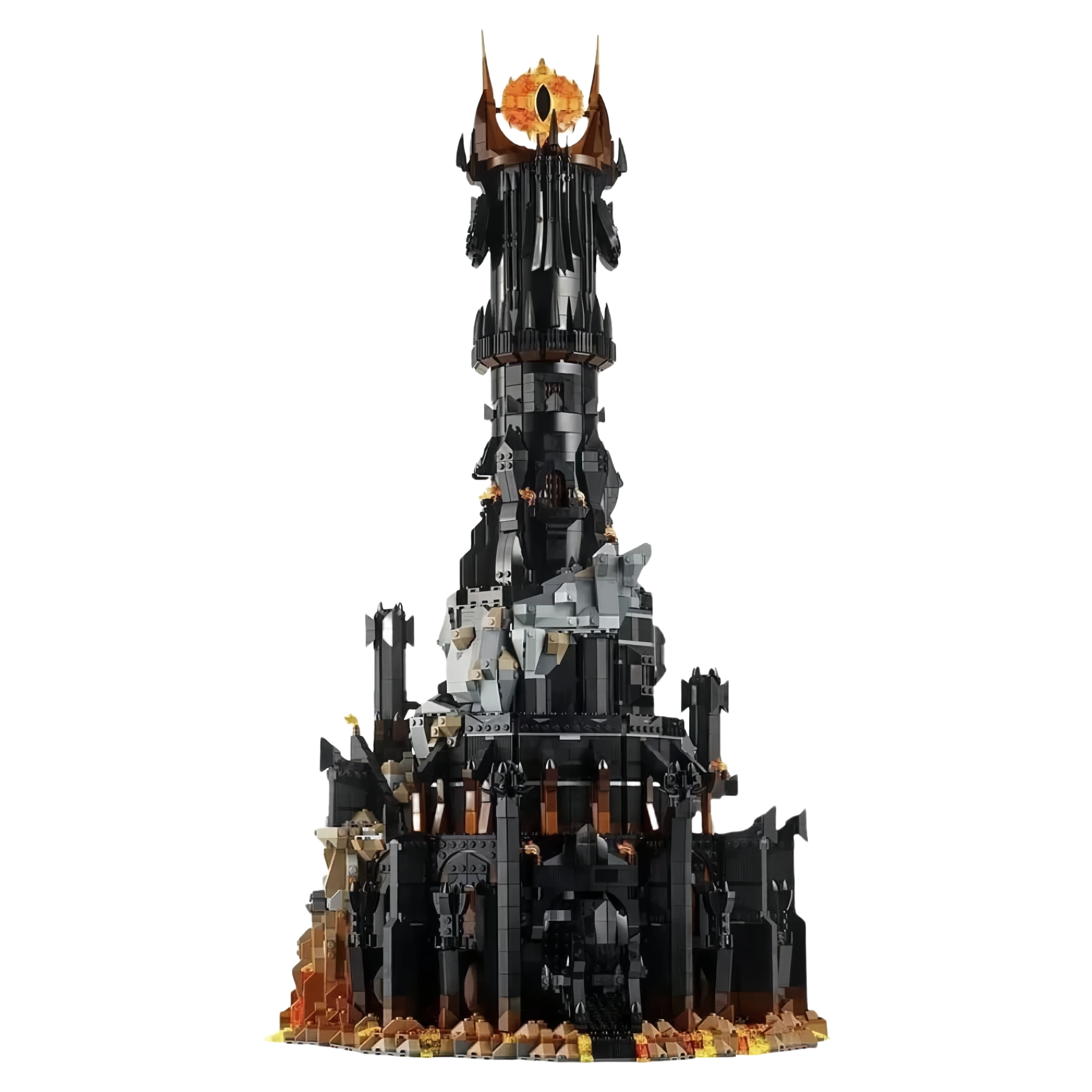 5471Pcs 2025 New 10333  Black Tower Model Bricks Building Blocks to Creative Boys Adults Assembly Toys Birthday Christmas Gifts