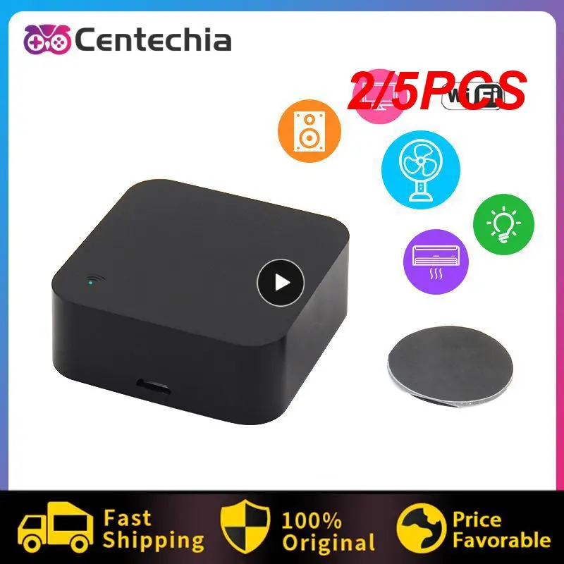 

2/5 шт. инфракрасный пульт дистанционного управления Wi-Fi современные универсальные простые в использовании универсальные устройства безопасности для умного дома