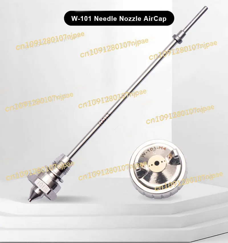 

W101 R101 R100 Комплект распыления Насадка для воздушного колпачка Набор пневматических инструментов Компонент распылителя для японского анестера Iwata Запчасти