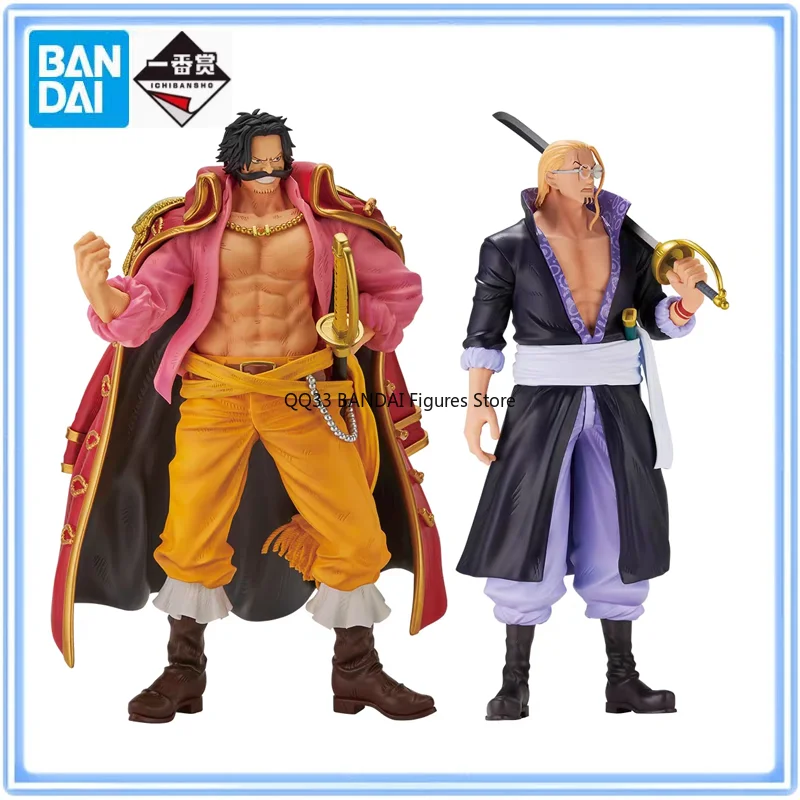 

BANDAI Ichiban Kuji ONE PIECE Gol·D·Roger Silvers Rayleigh MASTERLISE EXPIECE Фигурка Приз Фигурка Настольные украшения Модель