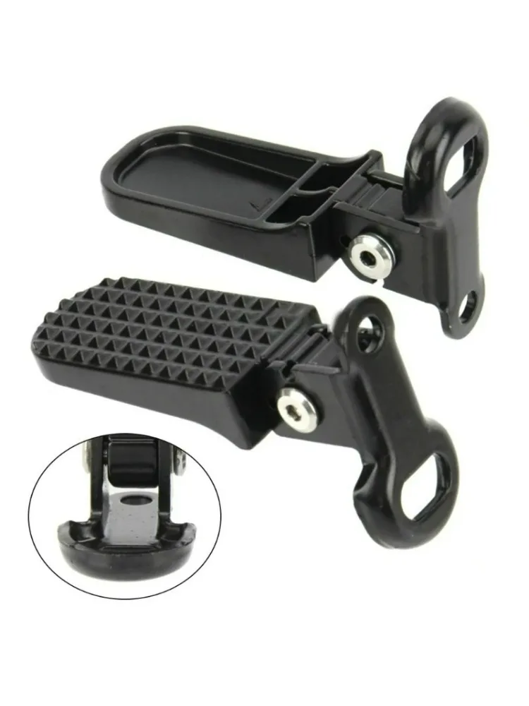 1 paire de repose-pieds arrière antidérapants en alliage d'aluminium, pédale pour vélo, moto, accessoires de cyclisme