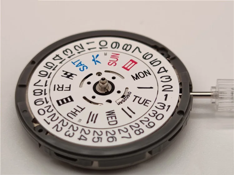 NH36/NH35 movement single and double calendar automatic mechanical  NH36A/NH35A movement white background black background