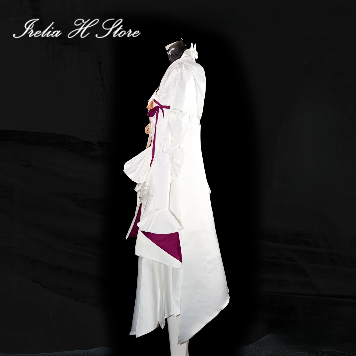 أزياء Irelia H FF14 Queen of Hourne Bliaud التأثيرية فستان Final Fantasy XIV فساتين حفلات الهالوين يمكن صنعها حسب الطلب