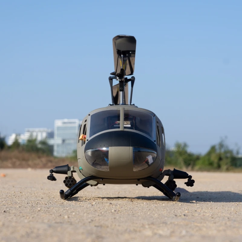 Roban 470 Größe UH-1D Army RTF RC Helicopter X2 Intelligent Control System