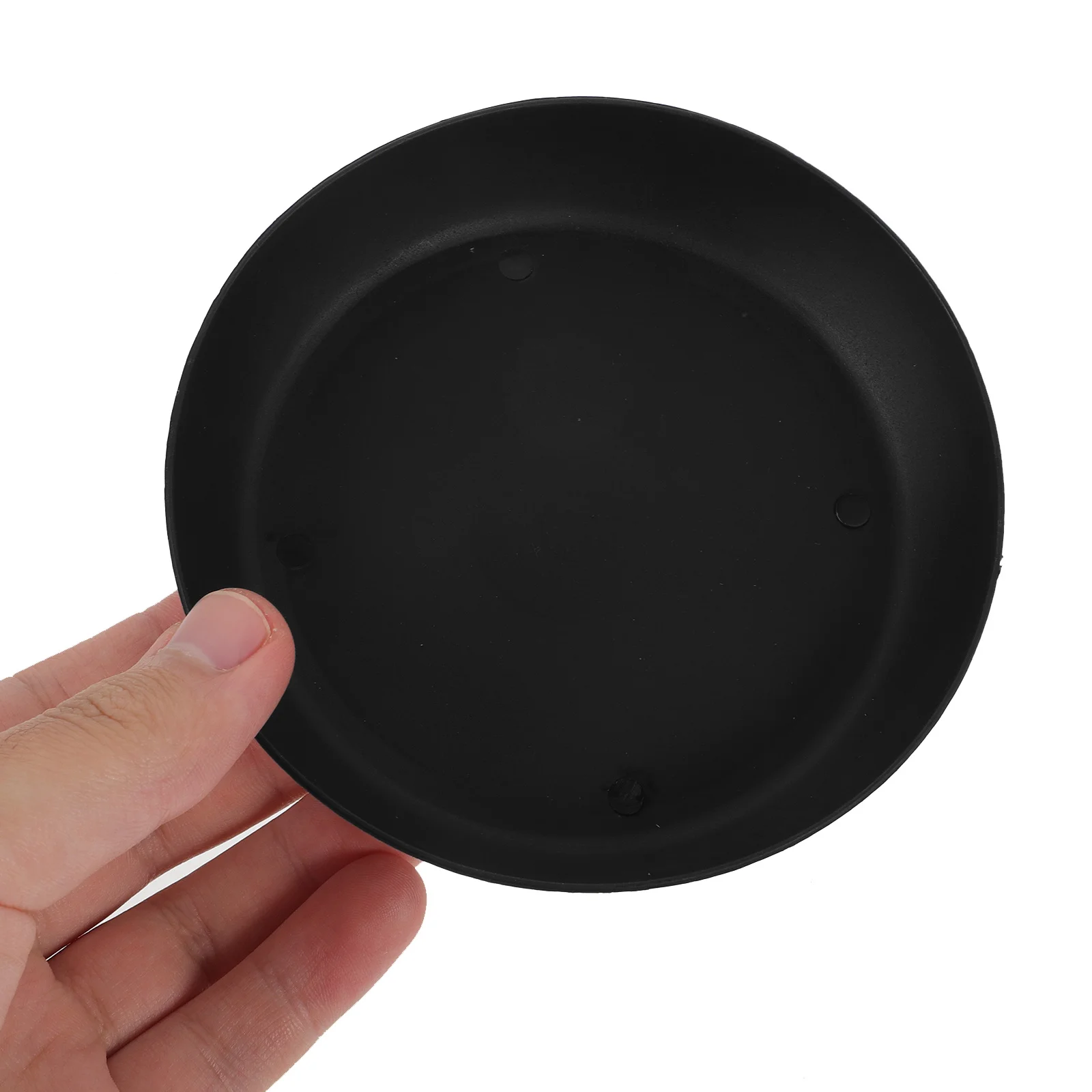 30 قطعة صينية الزهور البلاستيكية سميكة الصحن المستديرة للاستخدام الداخلي في الهواء الطلق أواني النباتات المتينة قاعدة لوحة البستنة إمدادات المياه