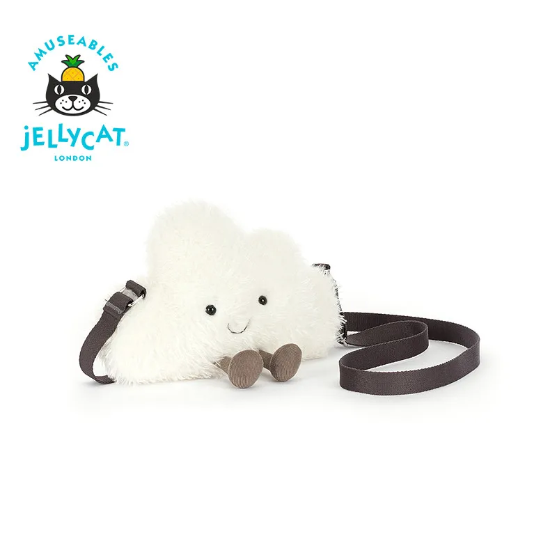 

Мягкая плюшевая сумка-облако Jellycat (Великобритания) – игрушка-подарок на день рождения
