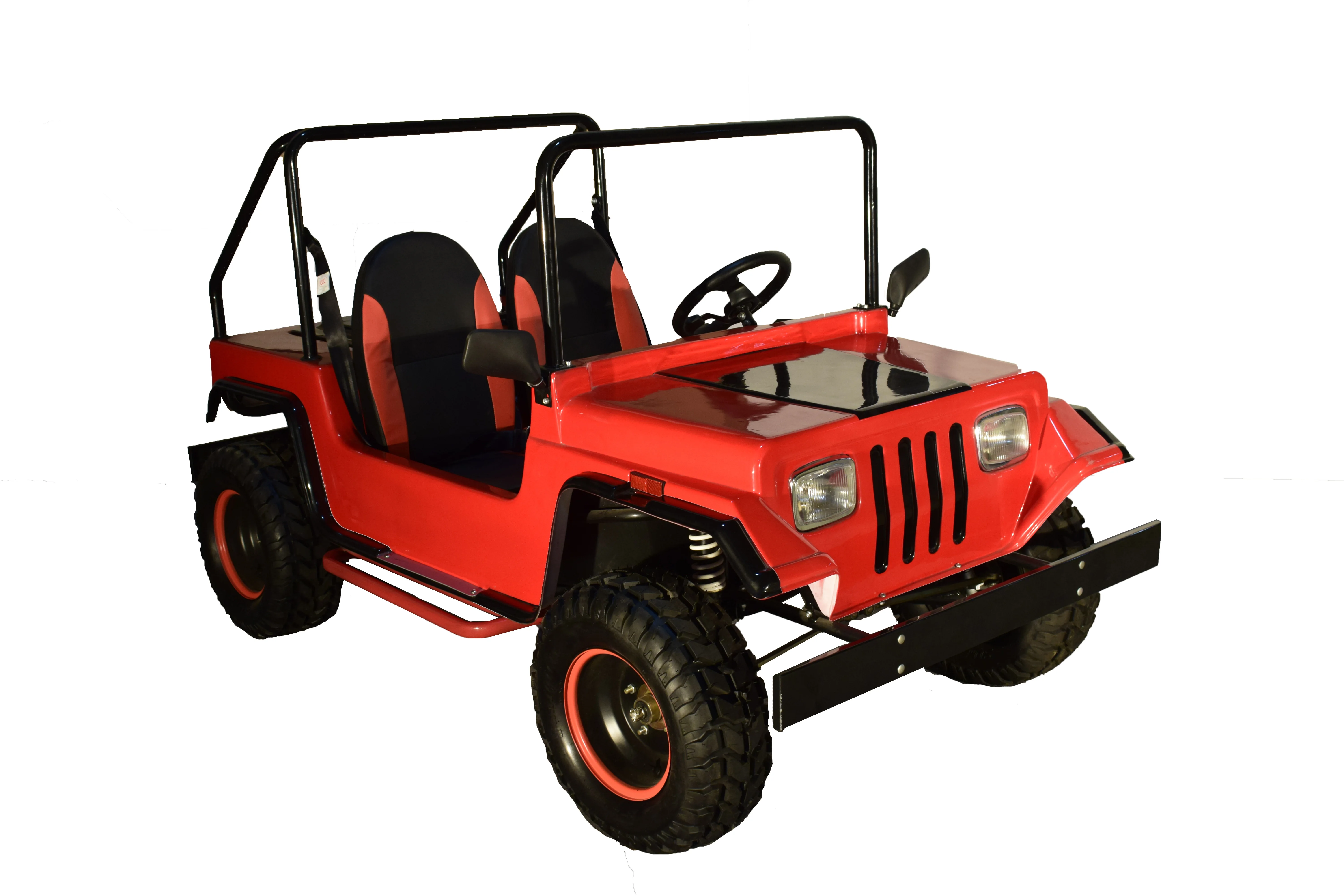 Latest new design cool 150cc dirt quad atvs dune buggy gasoline vehicle willys mini jeep for kids