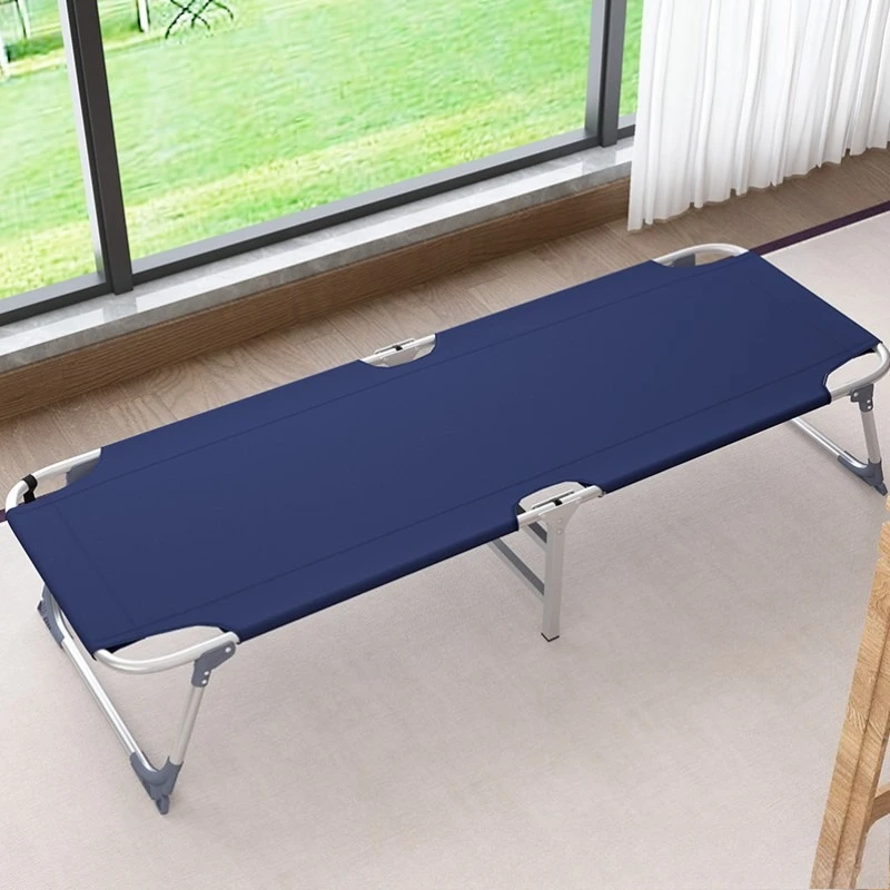 

Office lunch break disaster relief folding bed single portable hospital escort simple canvas