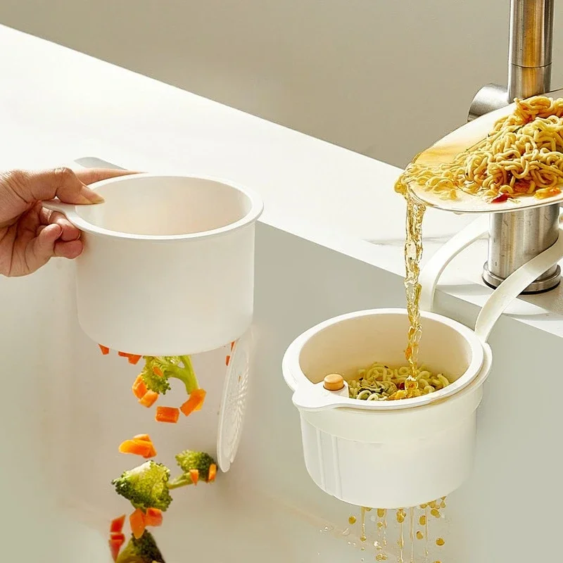 

1PC Kitchen Sink Strainer Basket Hangable Filter Basket Food Catcher Waste Filter Tools for Wash Fruit for Home Restaurant