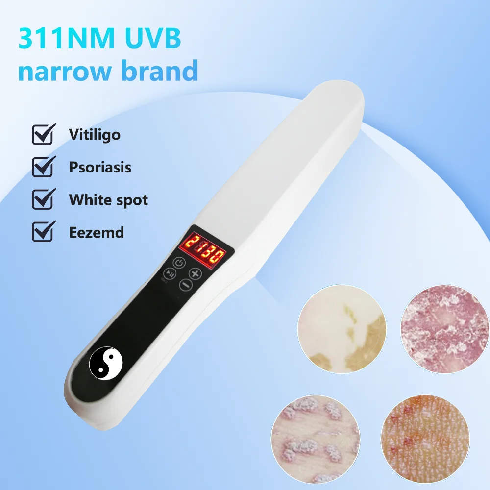 

UVB 311nm Narrow Band Light Therapy Lamp Instrument For Psoriasis Vitiligo Skin Disease Treatment Anti-White Spot Of Uvb Lamp