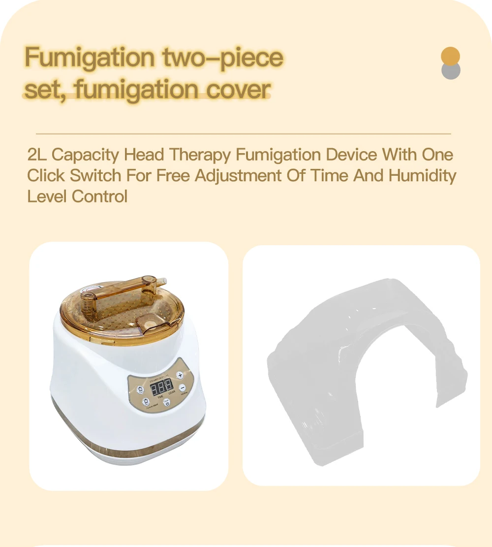 2026 Neues Multifunktionales Thai-Kopf-Spa-Shampoo-Bett mit Dampfgerät & Verdampferhaube, Haarwasch-Massagetisch mit Wasserzirkulation – Detail 8