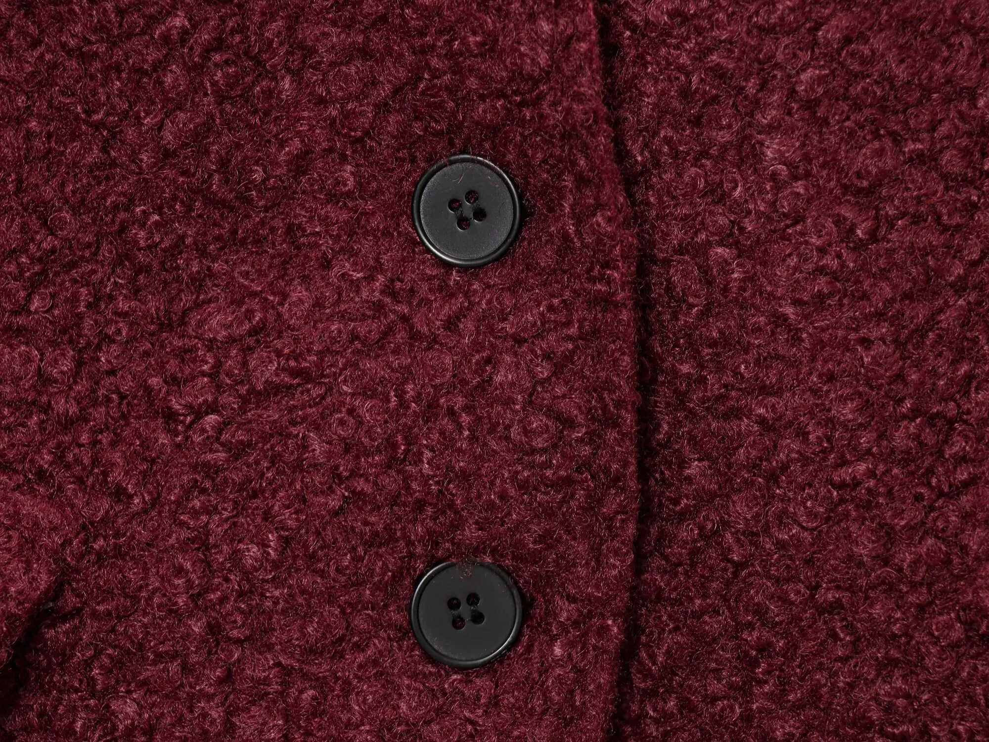 2025 hiver nouveau femmes décontracté mode Simple col montant à manches longues coupe ajustée boutonné poche circulaire laine manteau