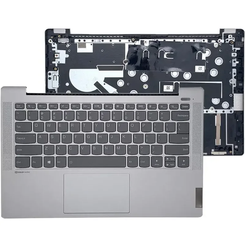 

New C Cover for Lenovo Ideapad 5-14ALC05 14ARE05 14IIL05 14ITL05 Laptop US English Backlit Keyboard Palmrest Upper Case