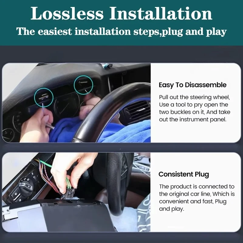 10.25" LCD Digital Instrument Cluster For BMW 5 7 Series X5 E53 E39 E38 1999-2006 Virtual Cockpit Speedometer Counter Dashboard view 4