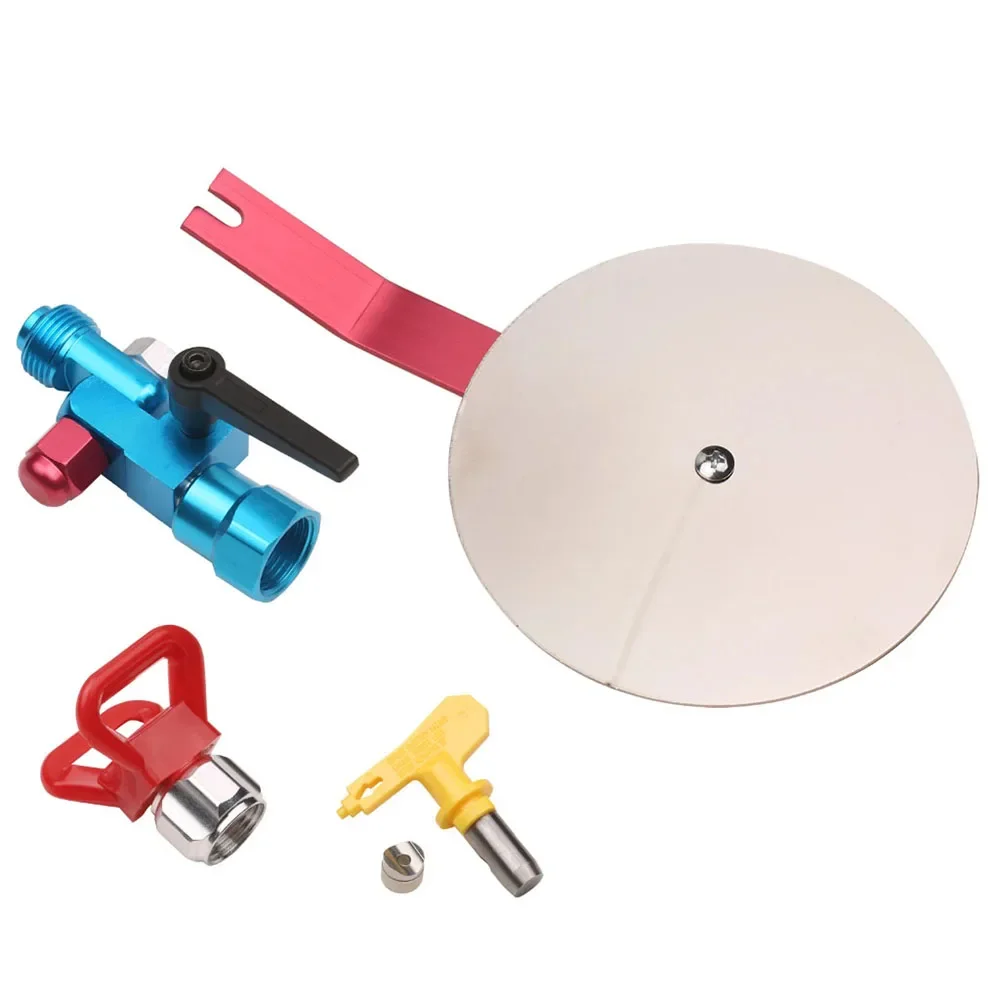 واقي رذاذ الطلاء بدون هواء من فاغنر وملحقات مسدس الرش مناسبة لمعظم آلات طلاء الرش بدون هواء مقاس 7/8 بوصة #4