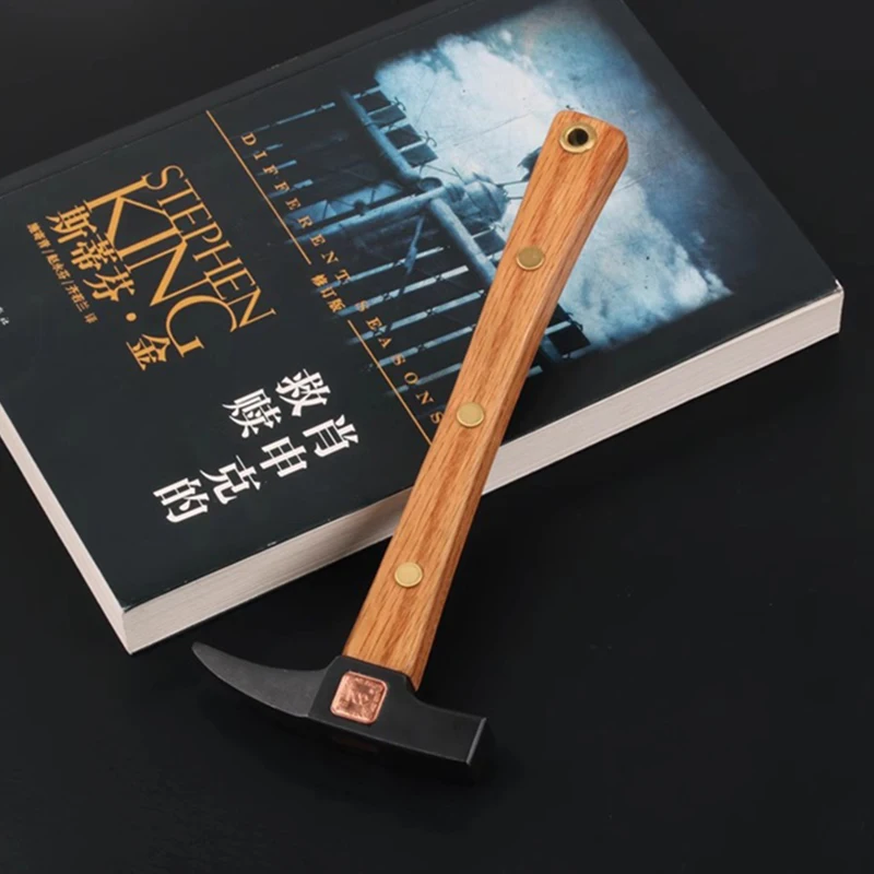 

Hammer The Shawshank Redemption Rock Hammer 440C Alloy Steel Small Hammer Andy's Prison Break Hammers Mineral Pick Best Gift