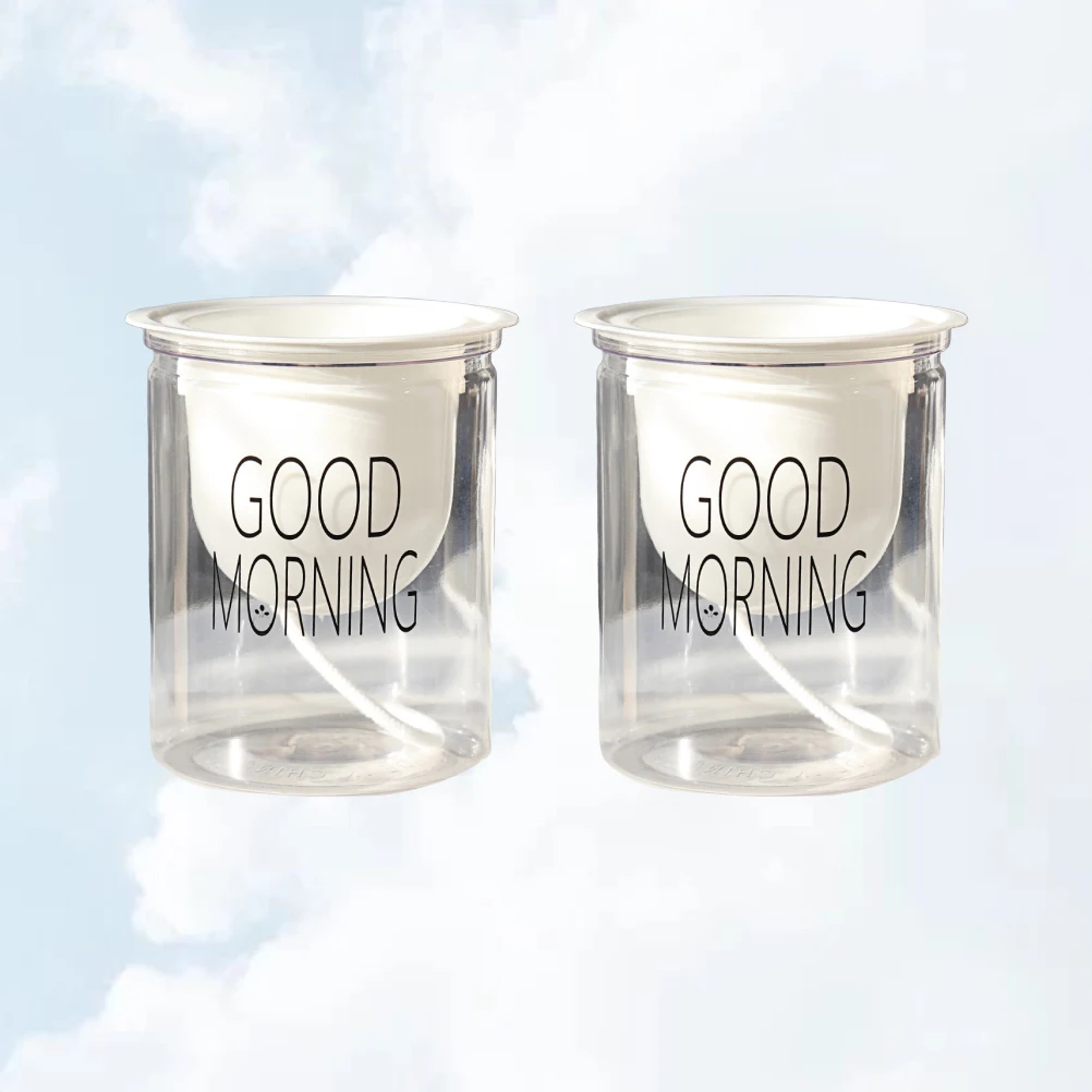 

2 PCS Straight Bucket Flower Pot Pots for Plants Violets Self Watering Flowerpot Storage Holder